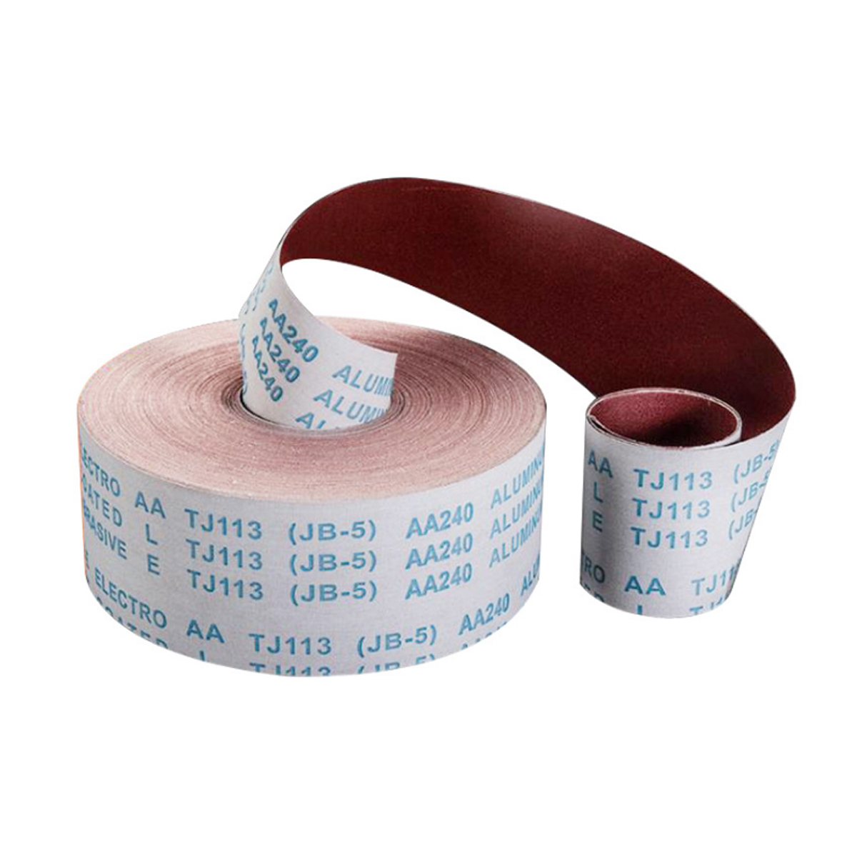 Inexpensive alumina abrasive sandpaper rolls