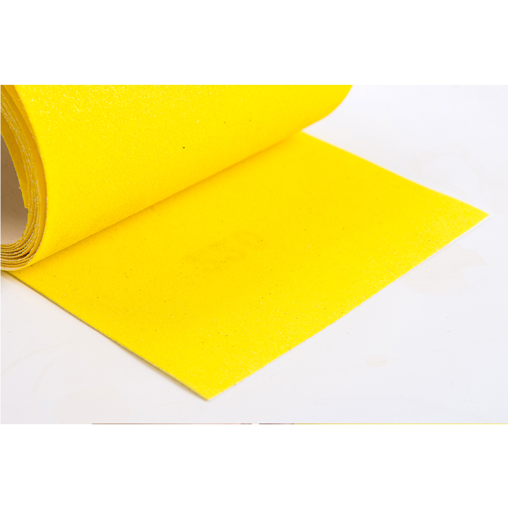 Yellow alumina abrasive latex sandpaper roll