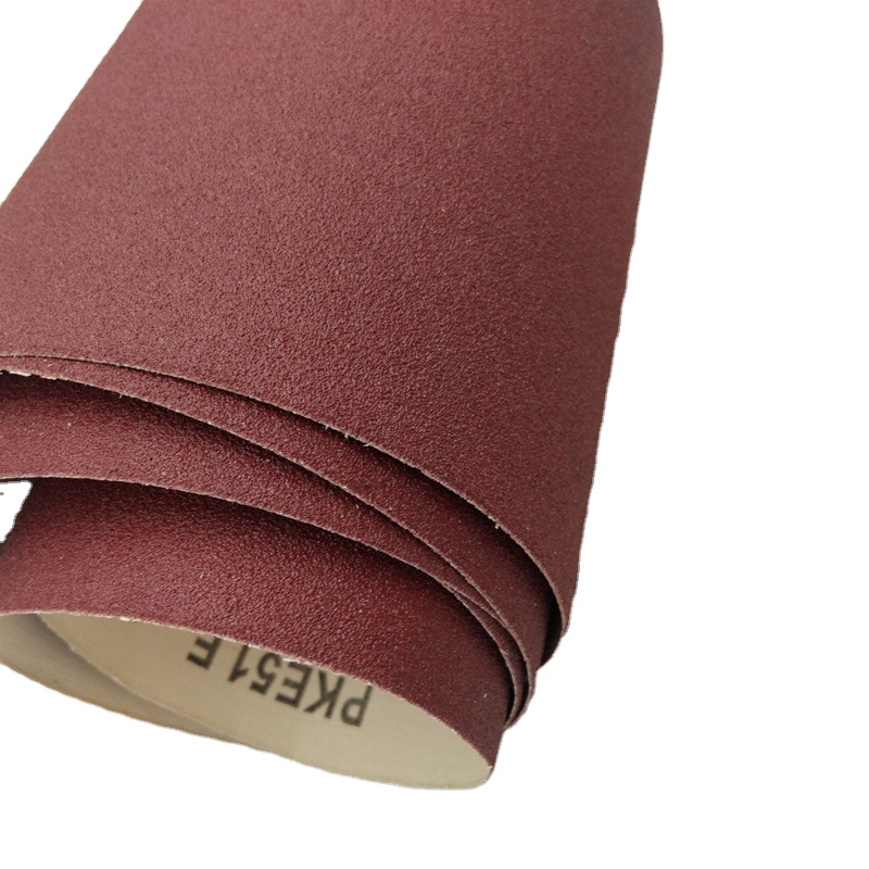 Polishing sandpaper rolls for furniture woodwork