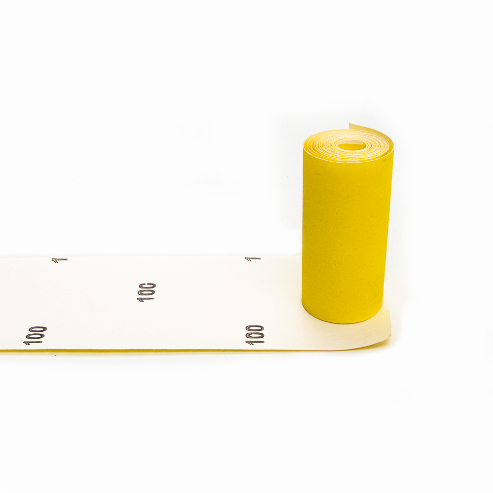 Yellow alumina latex waterproof sandpaper roll
